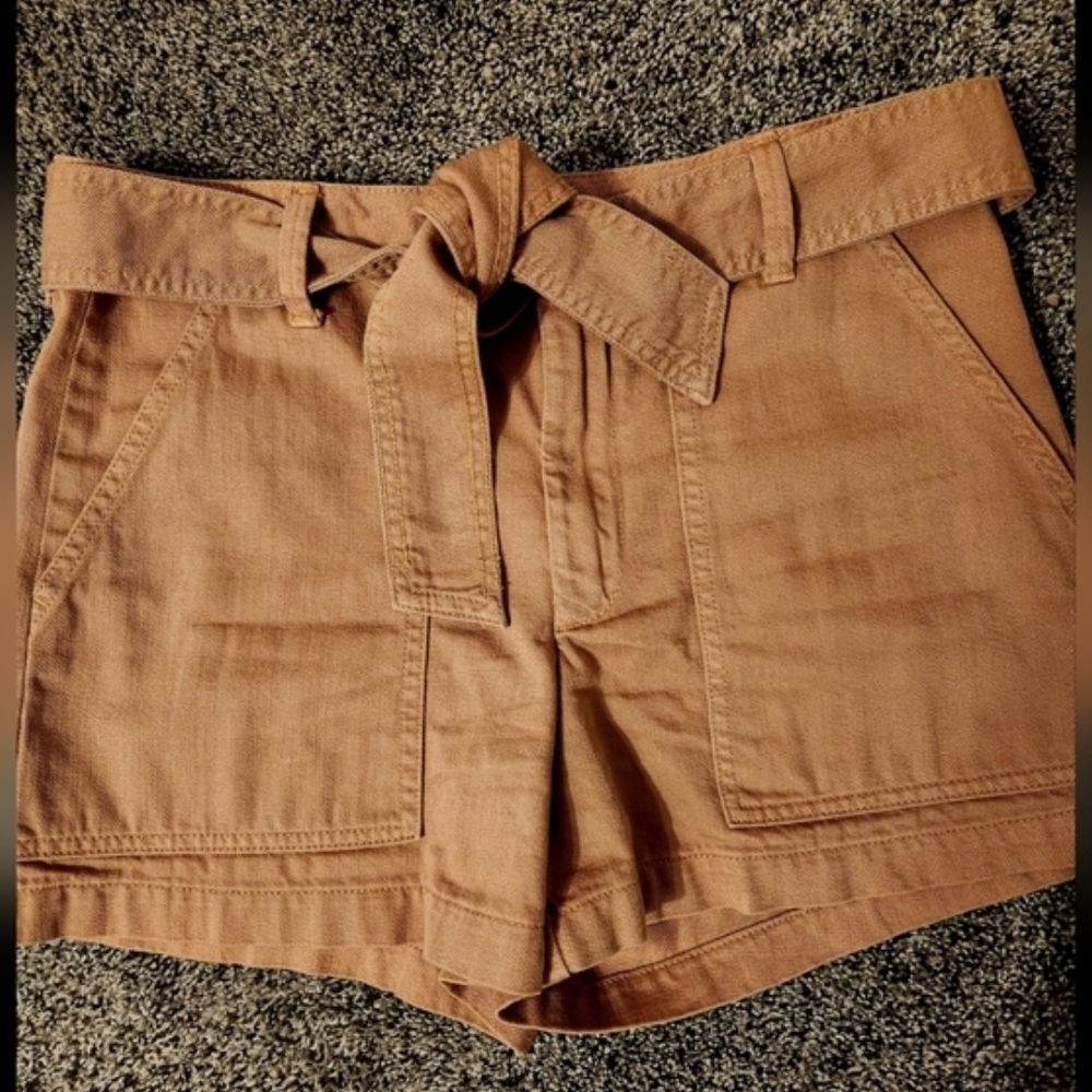 Banana Republic High Waist Brown Shorts Sz 8